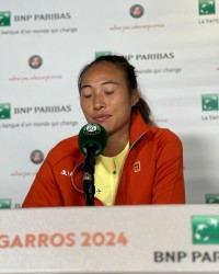 开云体育官方网站-张奔斗：对手代表月亮打败了郑钦文